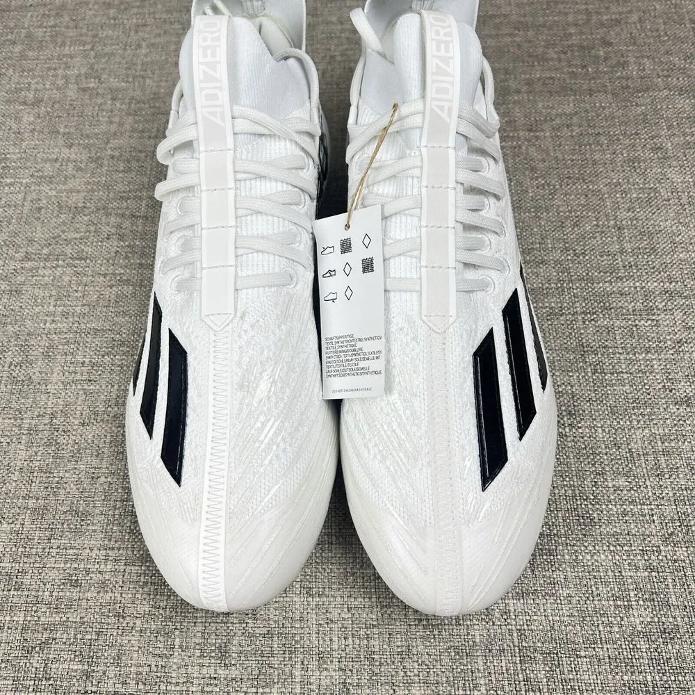 Adidas Adizero Primeknit White Football Cleats Men's 12.5 HP8860